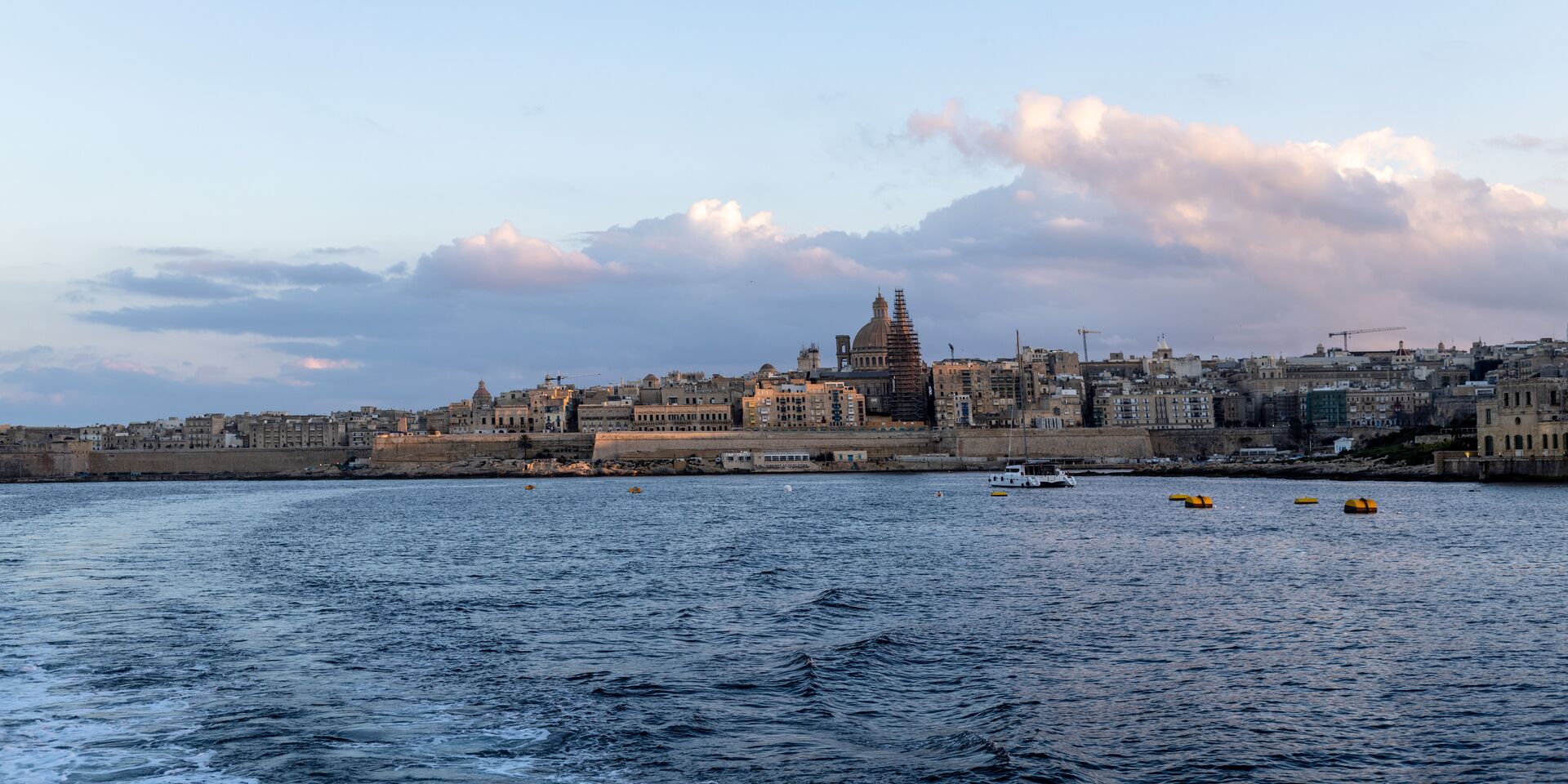 Valletta skyline Malta